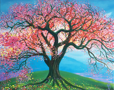 "Flourishing Tree" - 2019 - 50x40cm - Oil on canvas - Sold
