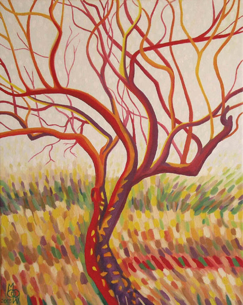 Praise Tree in Red