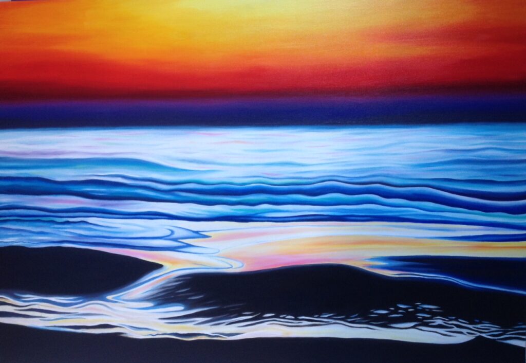 Sunset Waves